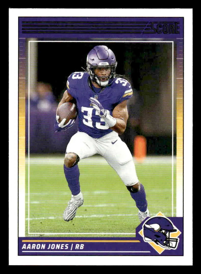 2024 Score #103 Aaron Jones Minnesota Vikings - Football Card Single