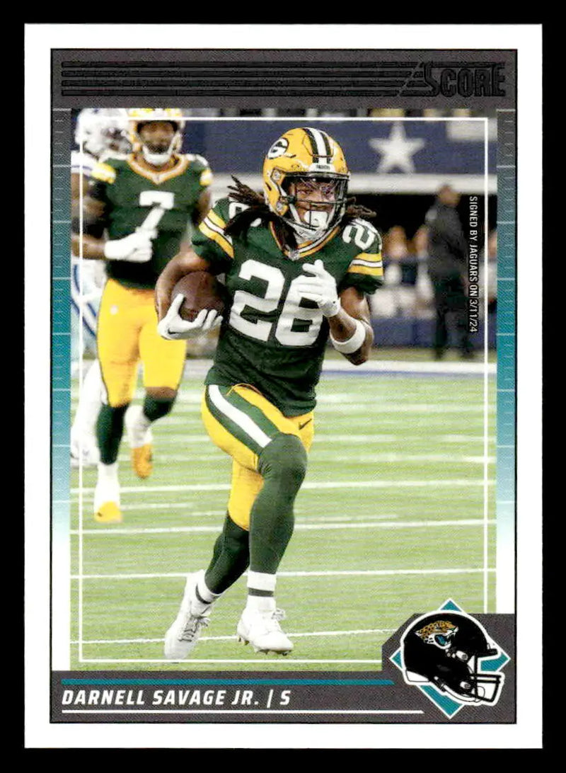 2024 Score #105 Darnell Savage Jr. - Football Card Single