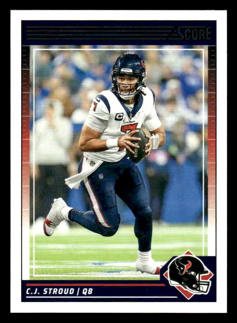 2024 Score #109 C.J. Stroud - Football Card Single