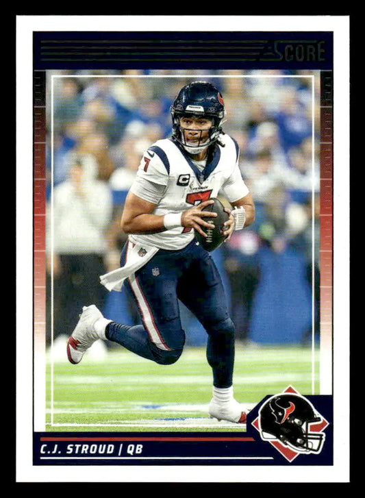 2024 Score #109 C.J. Stroud - Football Card Single
