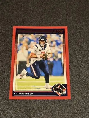 2024 Score #109 C.J. Stroud Red - Football Card Single