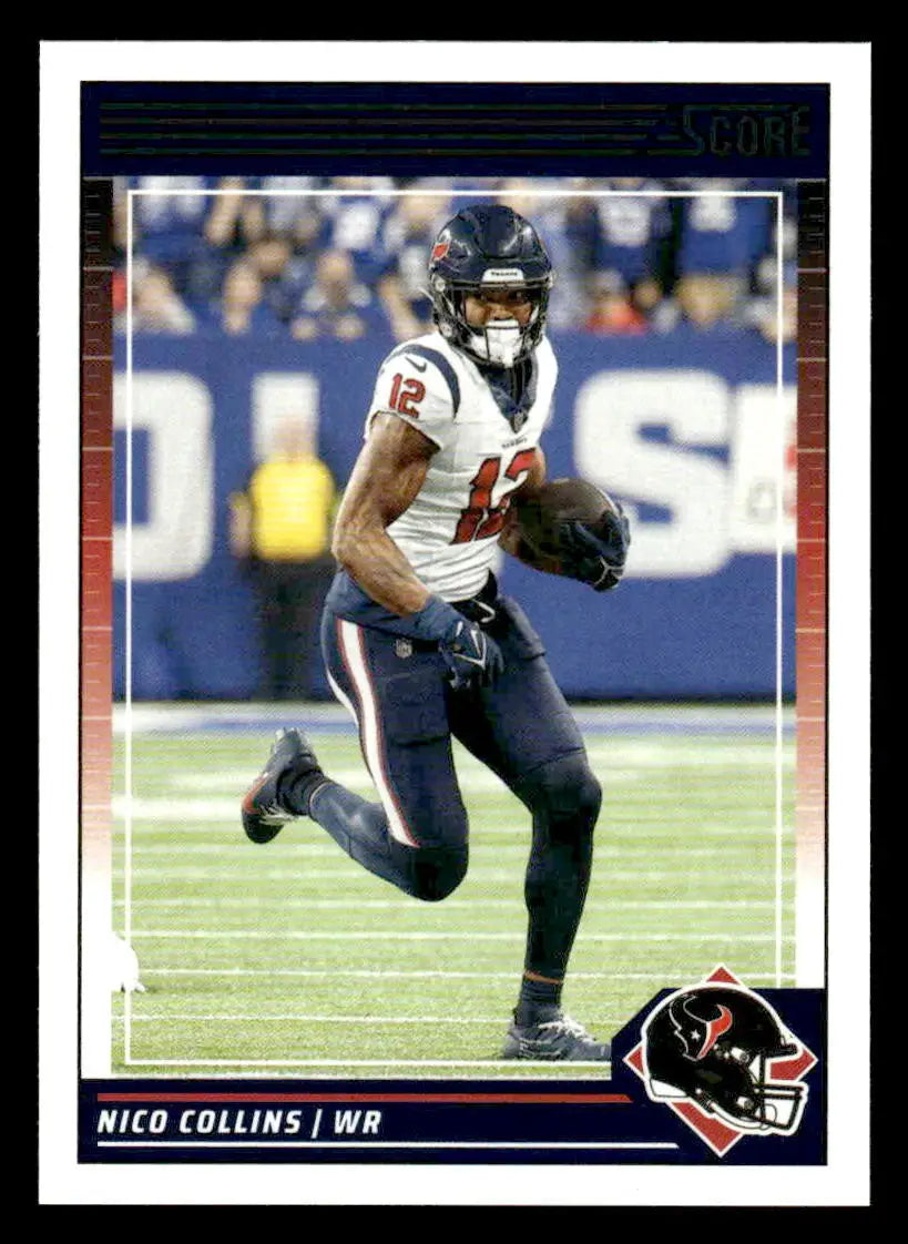 2024 Score #112 Nico Collins - Football Card Single