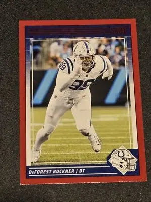 2024 Score #122 DeForest Buckner Red - Football Card Single