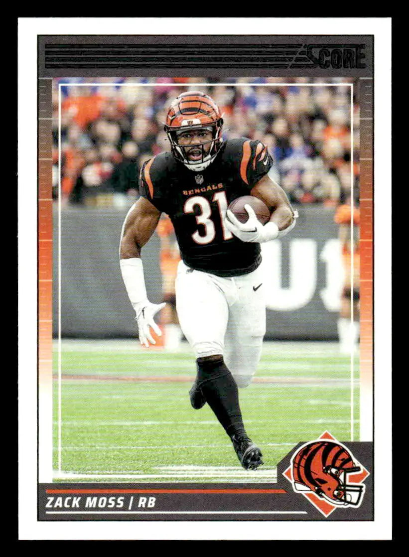 2024 Score #123 Zack Moss - Football Card Single