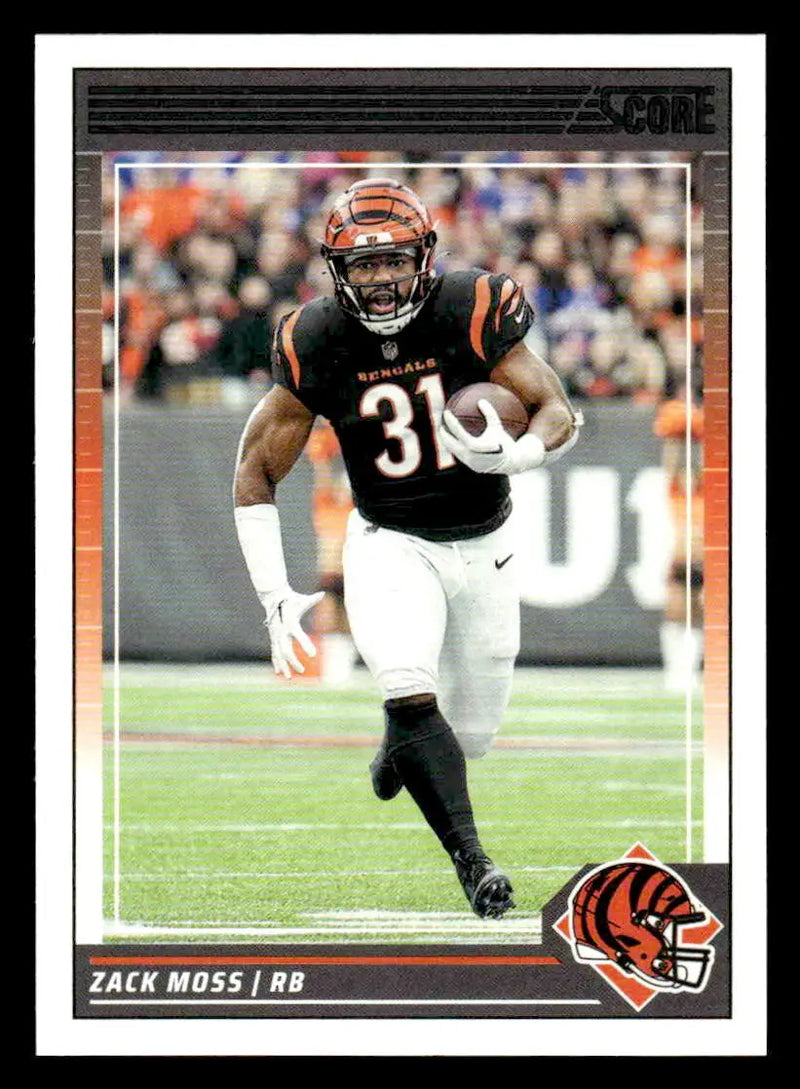 2024 Score #123 Zack Moss - Football Card Single