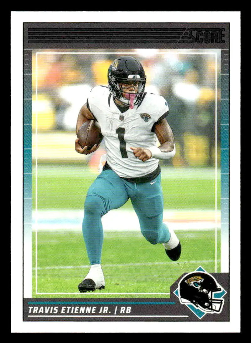 2024 Score #128 Travis Etienne Jr. - Football Card Single
