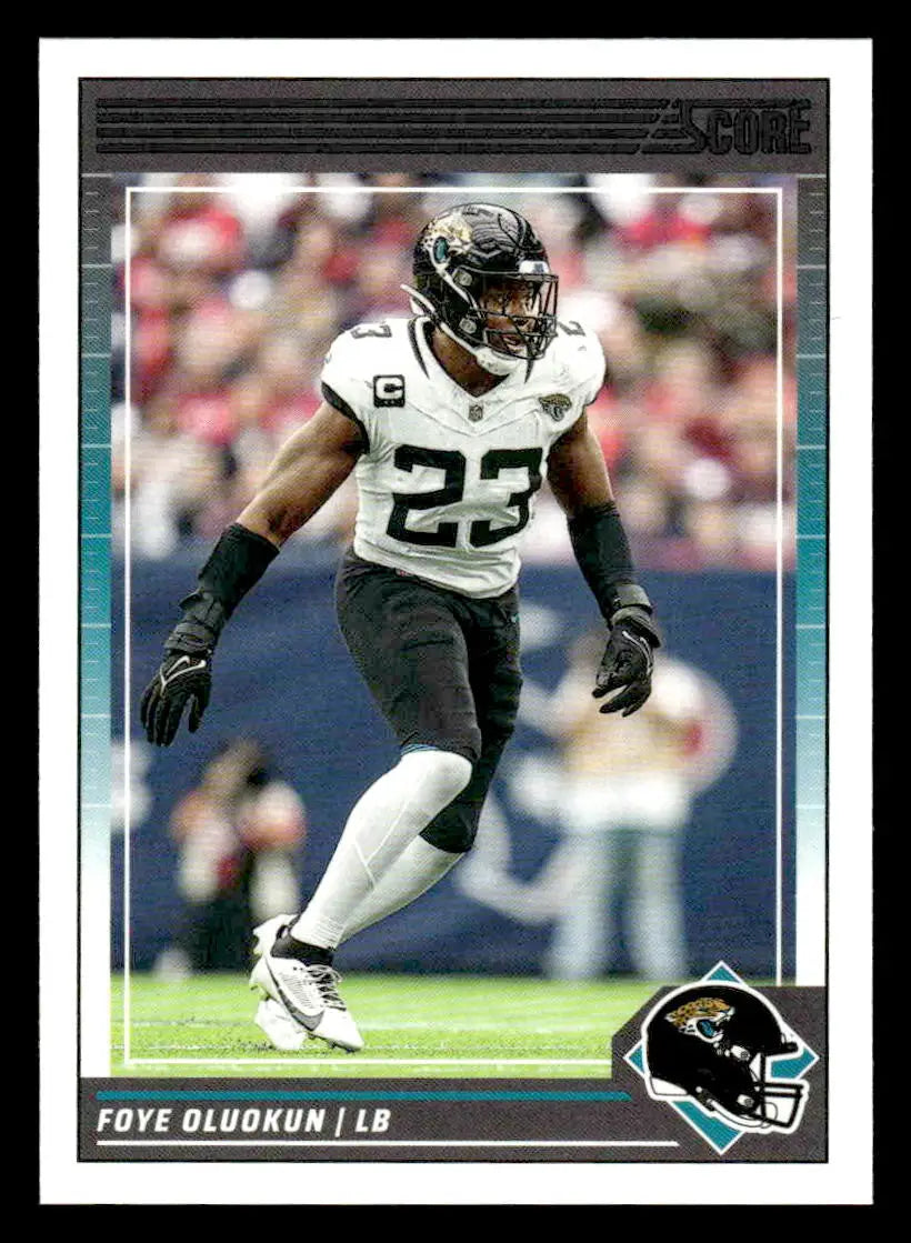 2024 Score #129 Foye Oluokun - Football Card Single