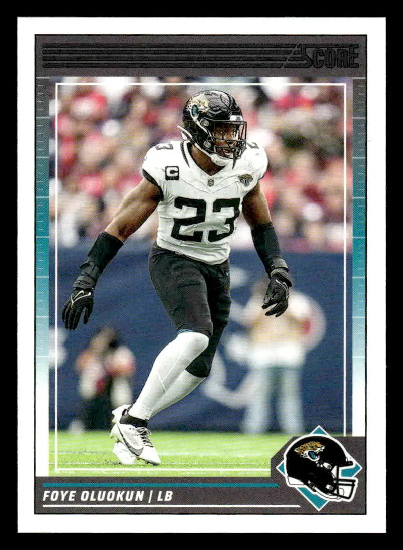 2024 Score #129 Foye Oluokun - Football Card Single