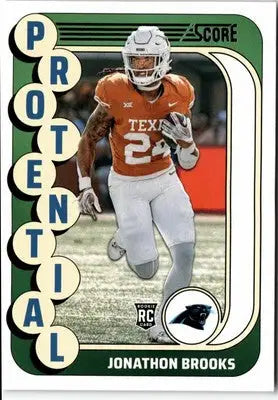 2024 Score #14 Jonathon Brooks Protential - Football Card Single