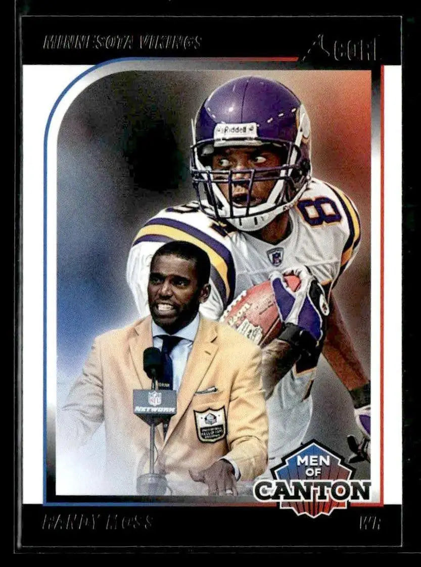 2024 Score #14 Randy Moss Men of Canton - Football Card Single