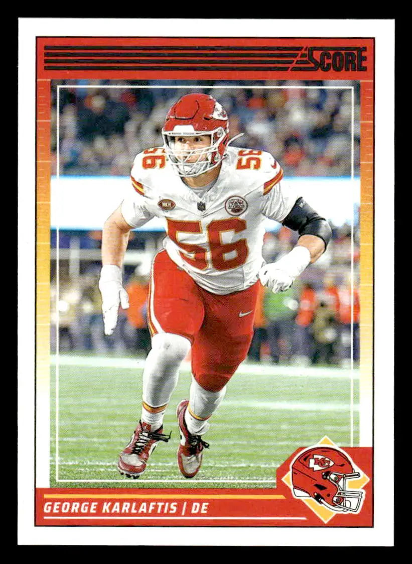 2024 Score #141 George Karlaftis - Football Card Single