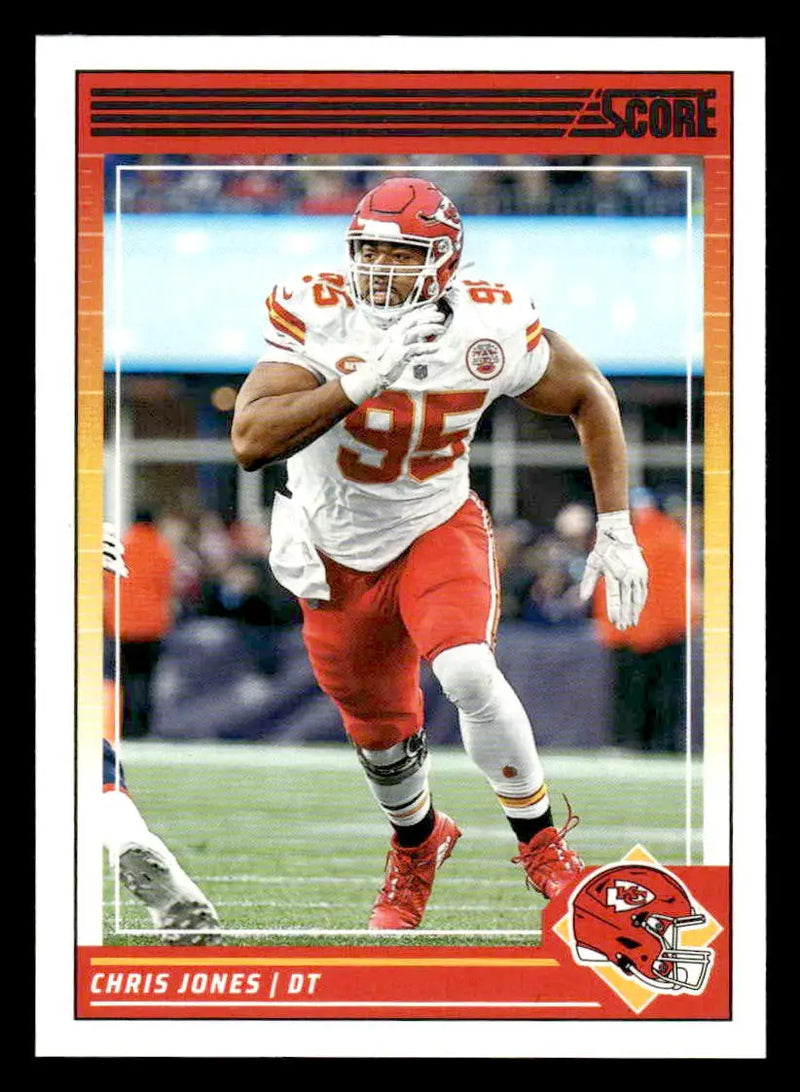 2024 Score #142 Chris Jones - Football Card Single