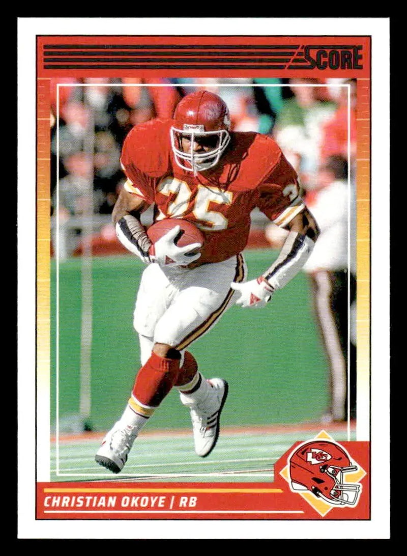 2024 Score #144 Christian Okoye - Football Card Single