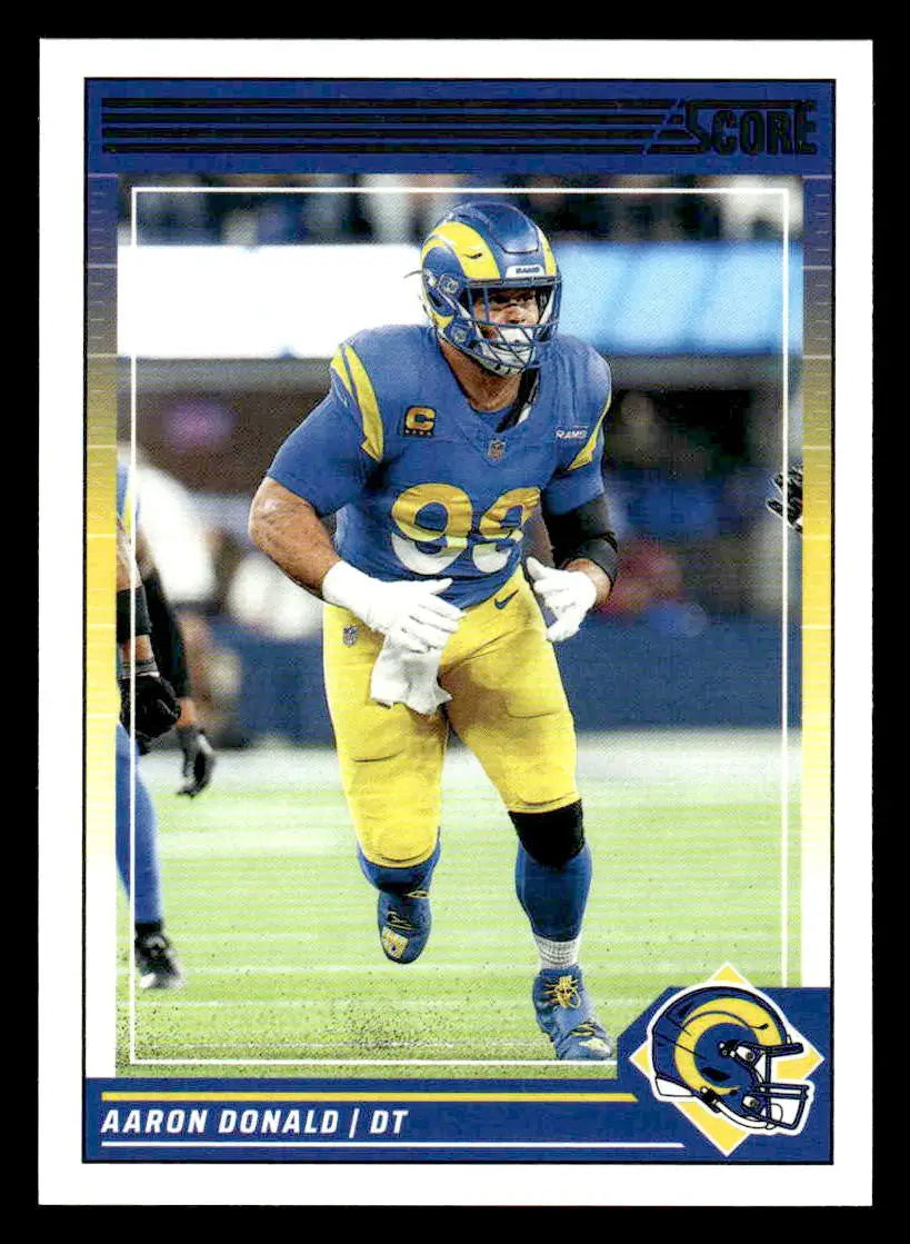 2024 Score #159 Aaron Donald - Football Card Single