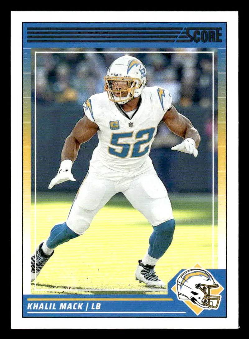 2024 Score #166 Khalil Mack - Football Card Single