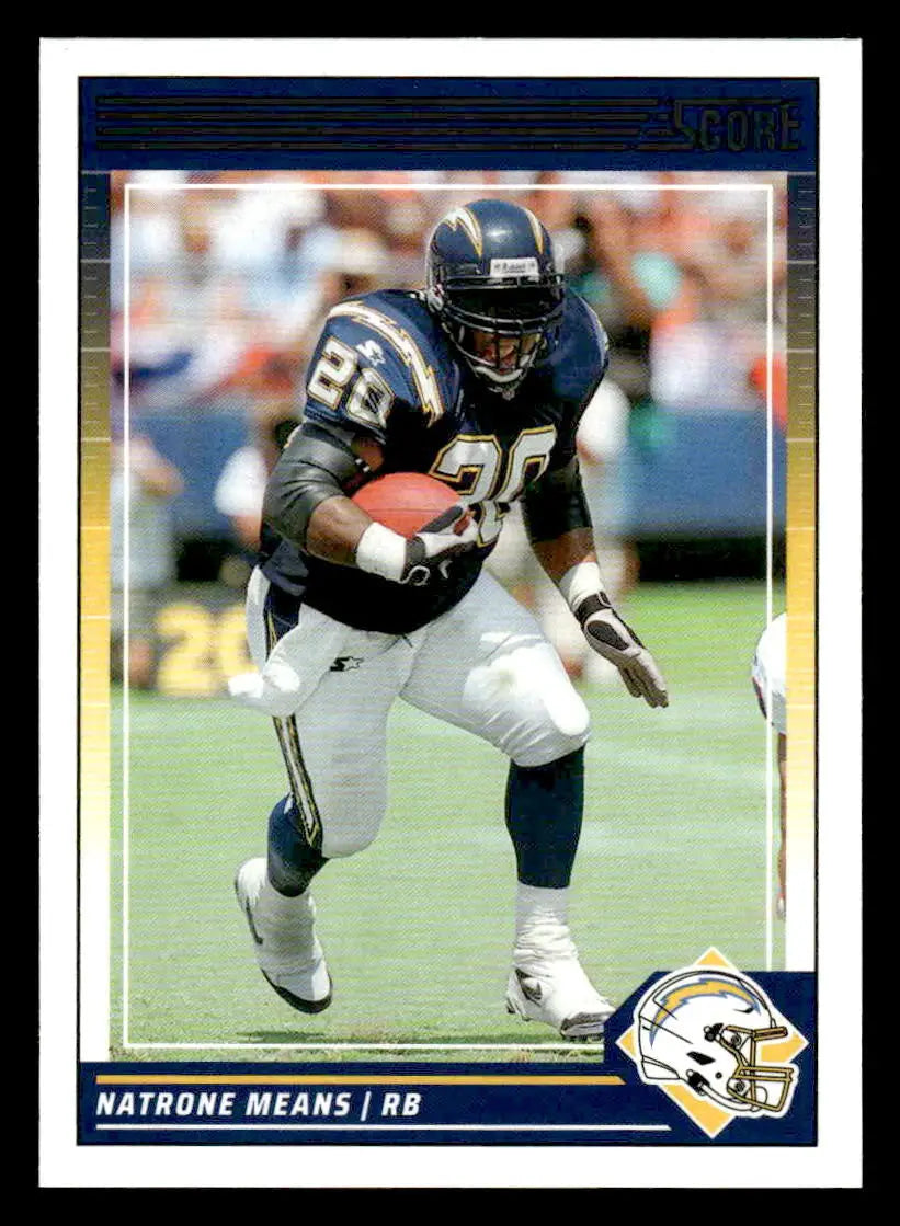 2024 Score #170 Natrone Means - Football Card Single