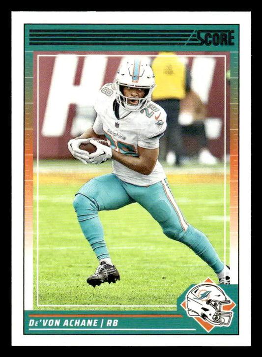2024 Score #172 De’Von Achane - Football Card Single