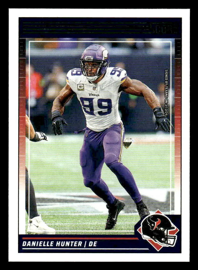 2024 Score #181 Danielle Hunter - Football Card Single