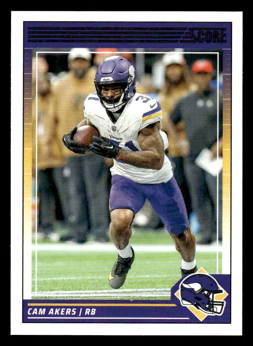 2024 Score #182 Cam Akers - Football Card Single
