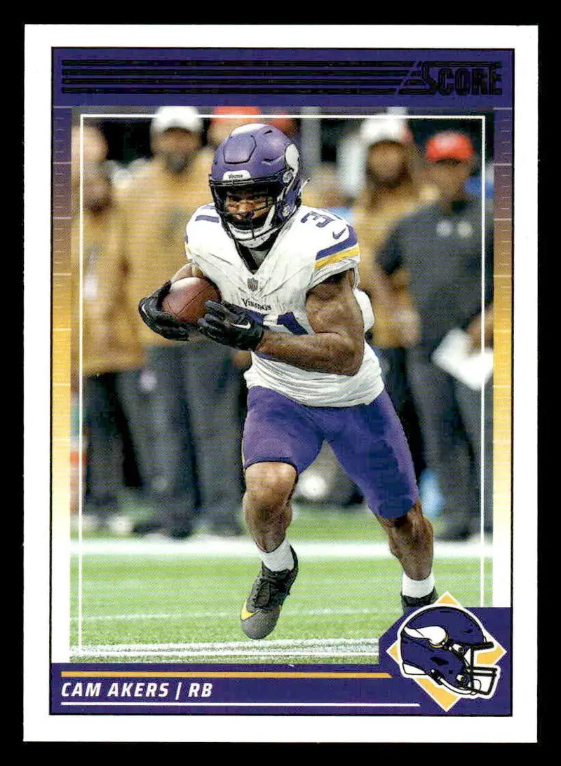 2024 Score #182 Cam Akers - Football Card Single