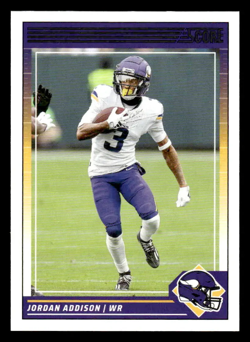 2024 Score #184 Jordan Addison - Football Card Single
