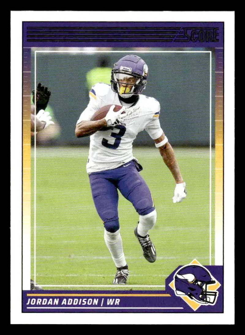 2024 Score #184 Jordan Addison - Football Card Single