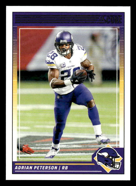 2024 Score #188 Adrian Peterson Minnesota Vikings