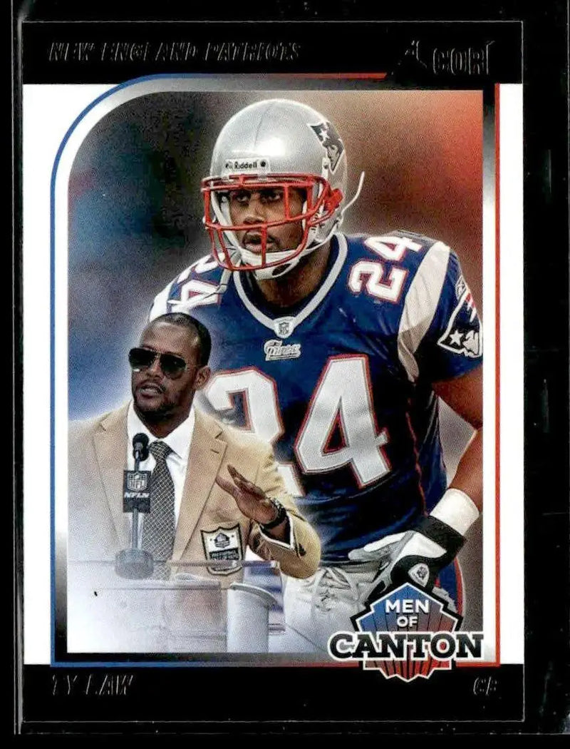 2024 Score #19 Ty Law Men of Canton - Football Card Single