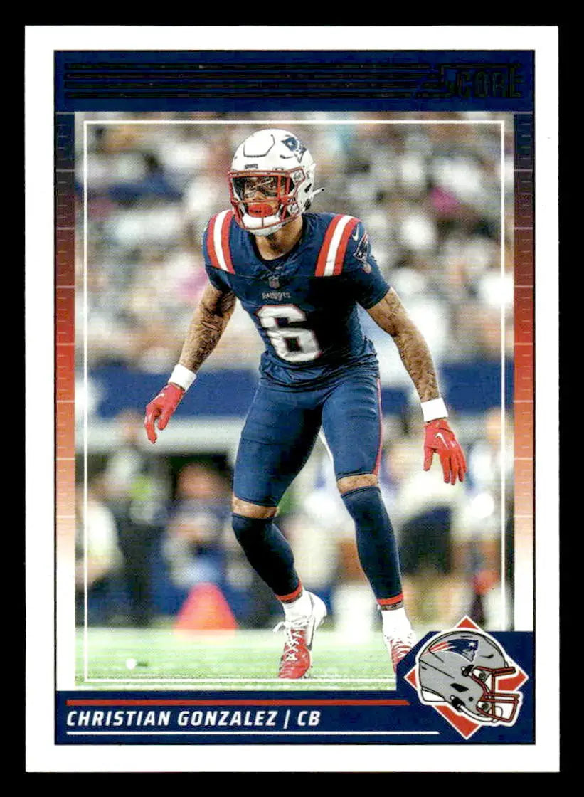 2024 Score #190 Christian Gonzalez - Football Card Single