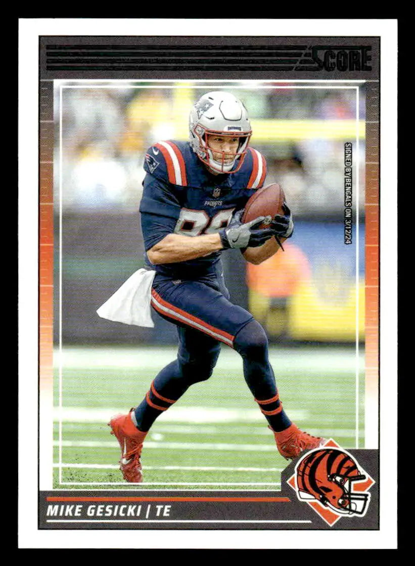 2024 Score #191 Mike Gesicki - Football Card Single