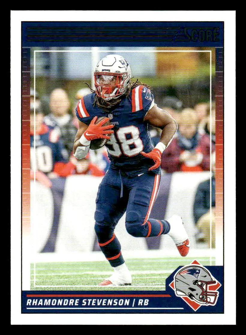 2024 Score #192 Rhamondre Stevenson - Football Card Single