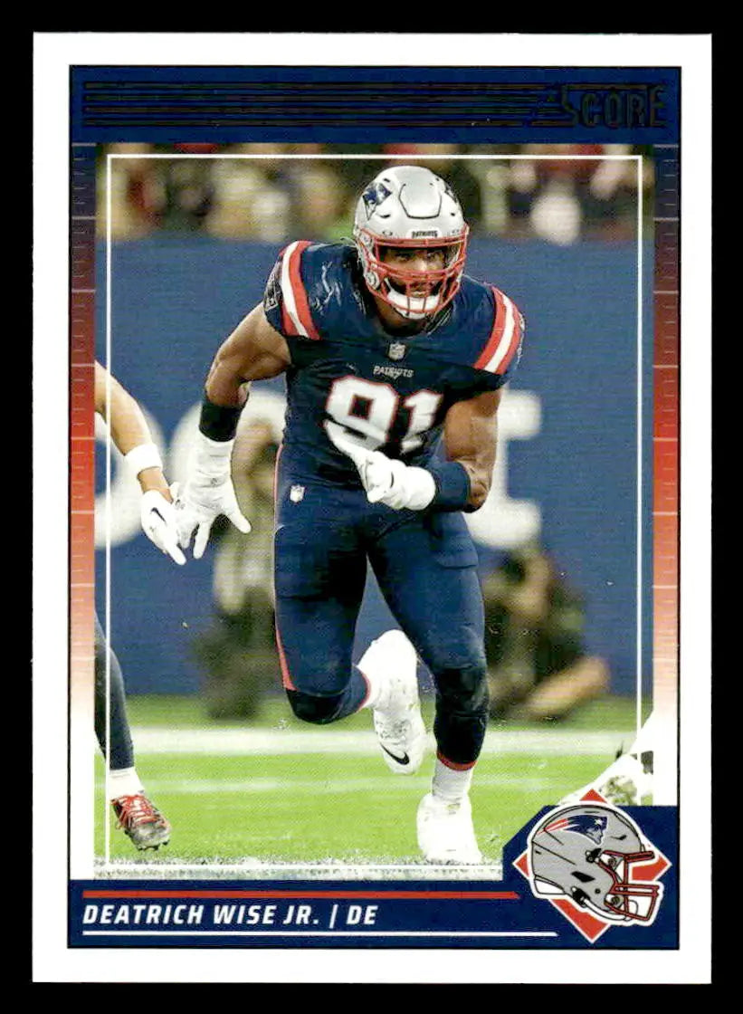 2024 Score #193 Deatrich Wise Jr. - Football Card Single