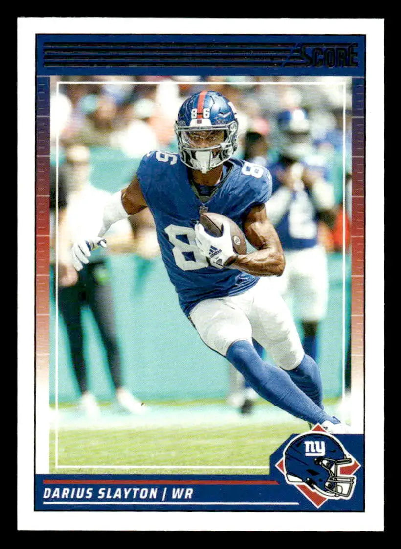 2024 Score #210 Darius Slayton - Football Card Single