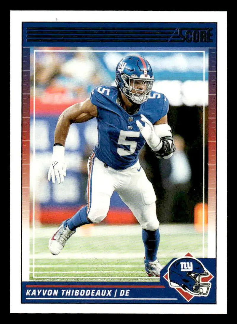 2024 Score #213 Kayvon Thibodeaux - Football Card Single