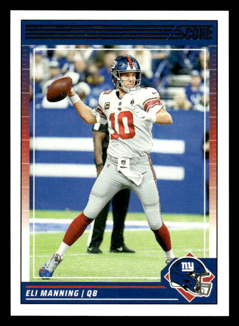 2024 Score #216 Eli Manning - Football Card Single