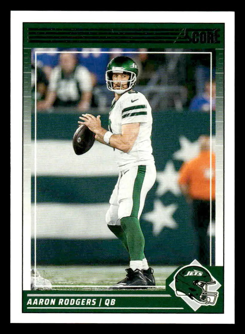 2024 Score #222 Aaron Rodgers - Football Card Single