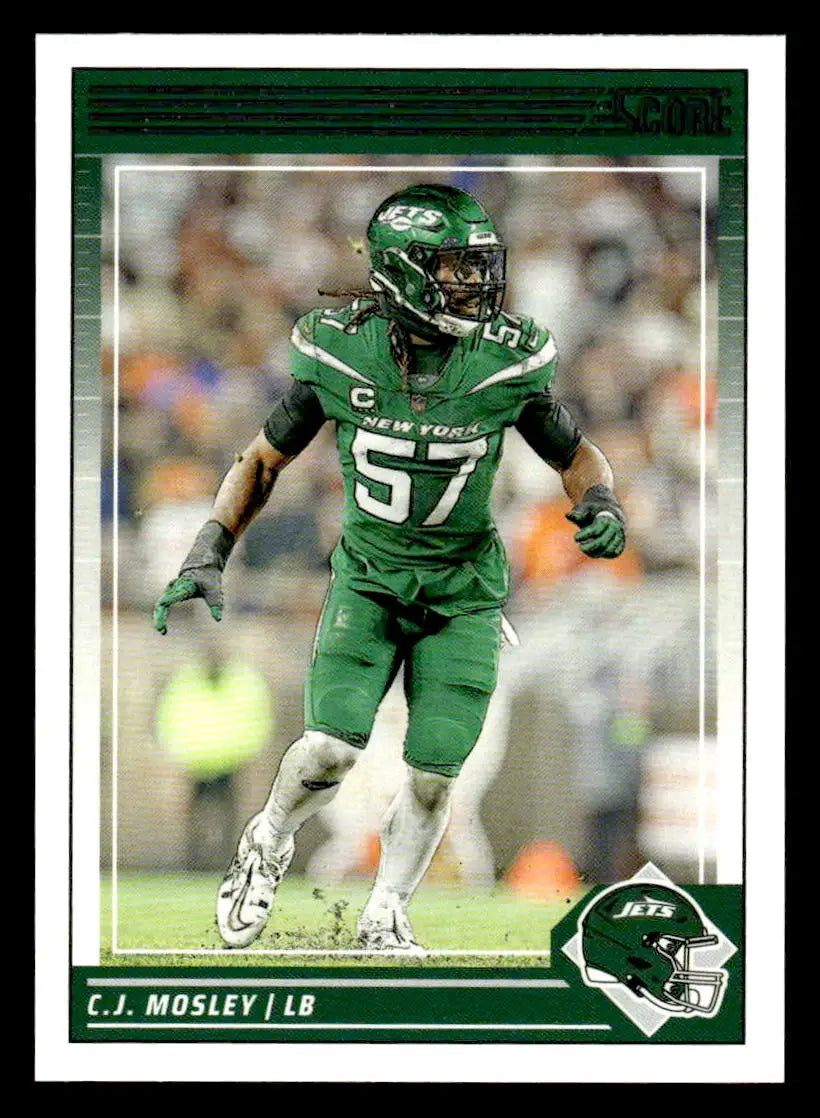 2024 Score #223 C.J. Mosley - Football Card Single