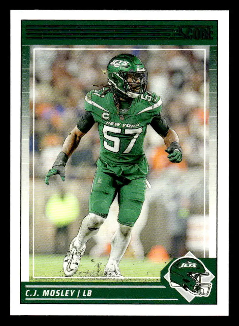 2024 Score #223 C.J. Mosley - Football Card Single