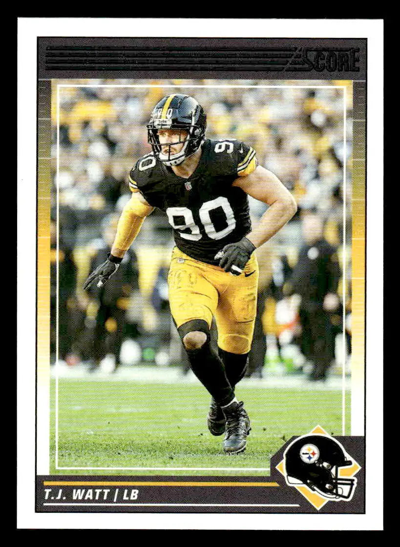 2024 Score #236 T.J. Watt - Football Card Single