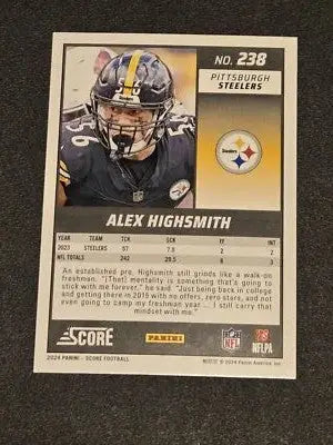 2024 Score #238 Alex Highsmith Red - Football Card Single