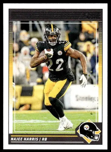 Original gloss Najee Harris football card 2024 Score NM Near Mint Steelers ID 75900