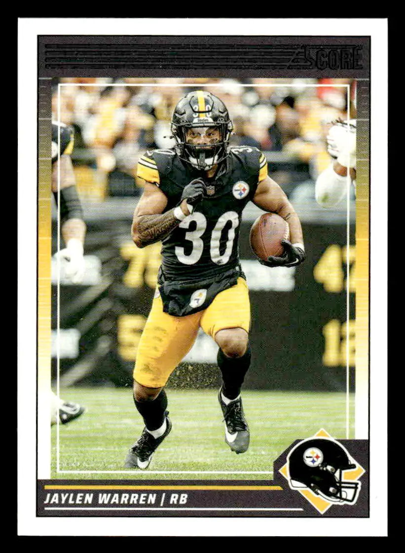 2024 Score #240 Jaylen Warren - Football Card Single