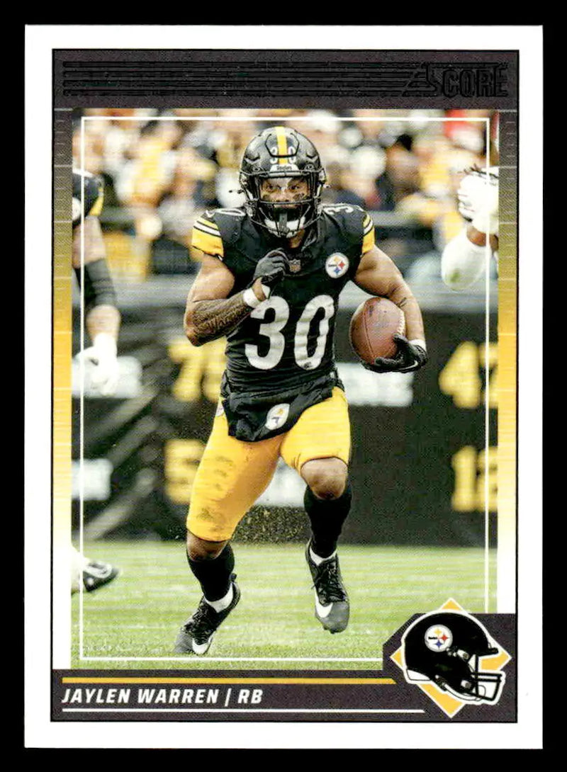 2024 Score #240 Jaylen Warren - Football Card Single