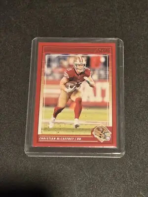 2024 Score #245 Christian McCaffrey Red - Football Card Single