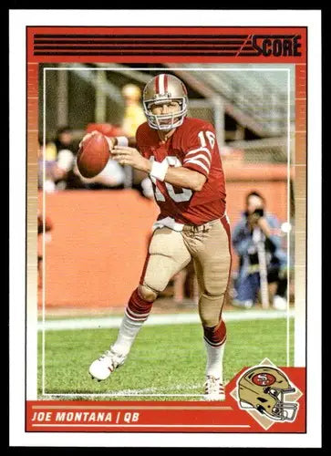 2024 Score #251 Joe Montana NM Near Mint 49ers ID:75911 - Football Card Single