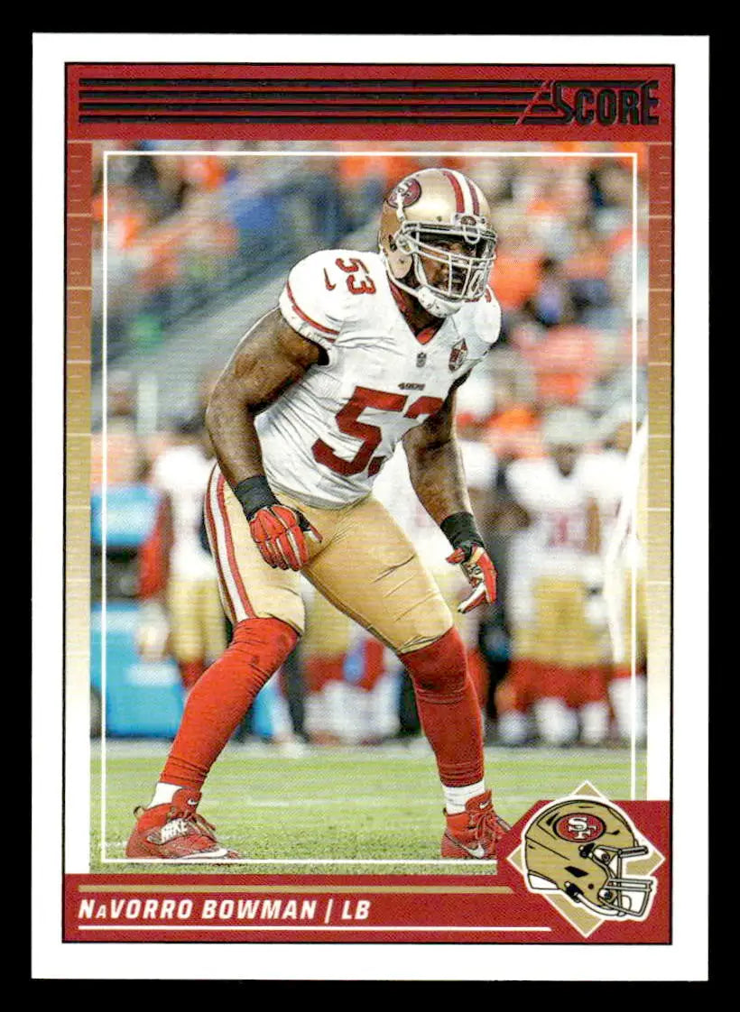 2024 Score #252 Navorro Bowman - Football Card Single