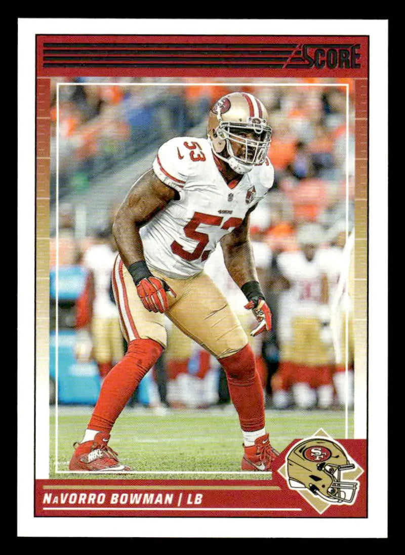 2024 Score #252 Navorro Bowman - Football Card Single