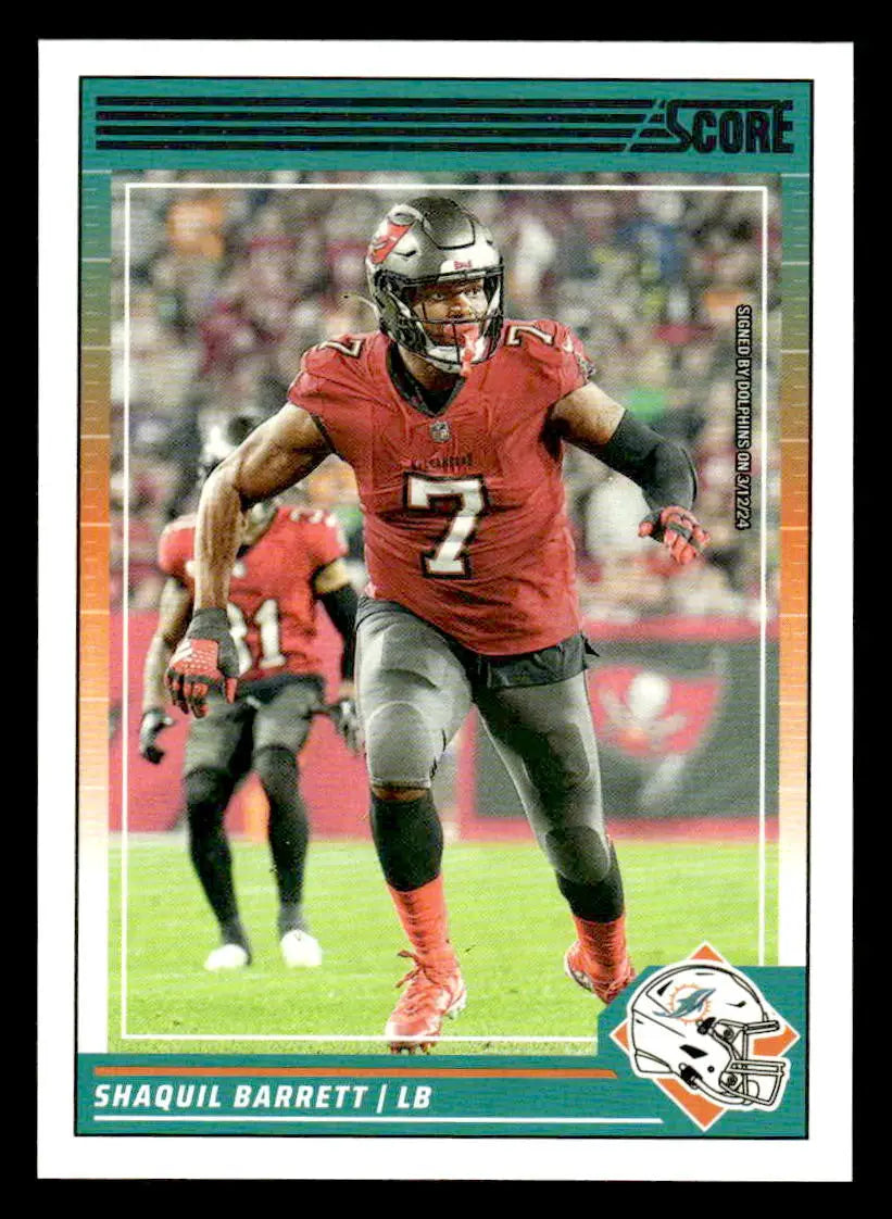 2024 Score #267 Shaquil Barrett - Football Card Single