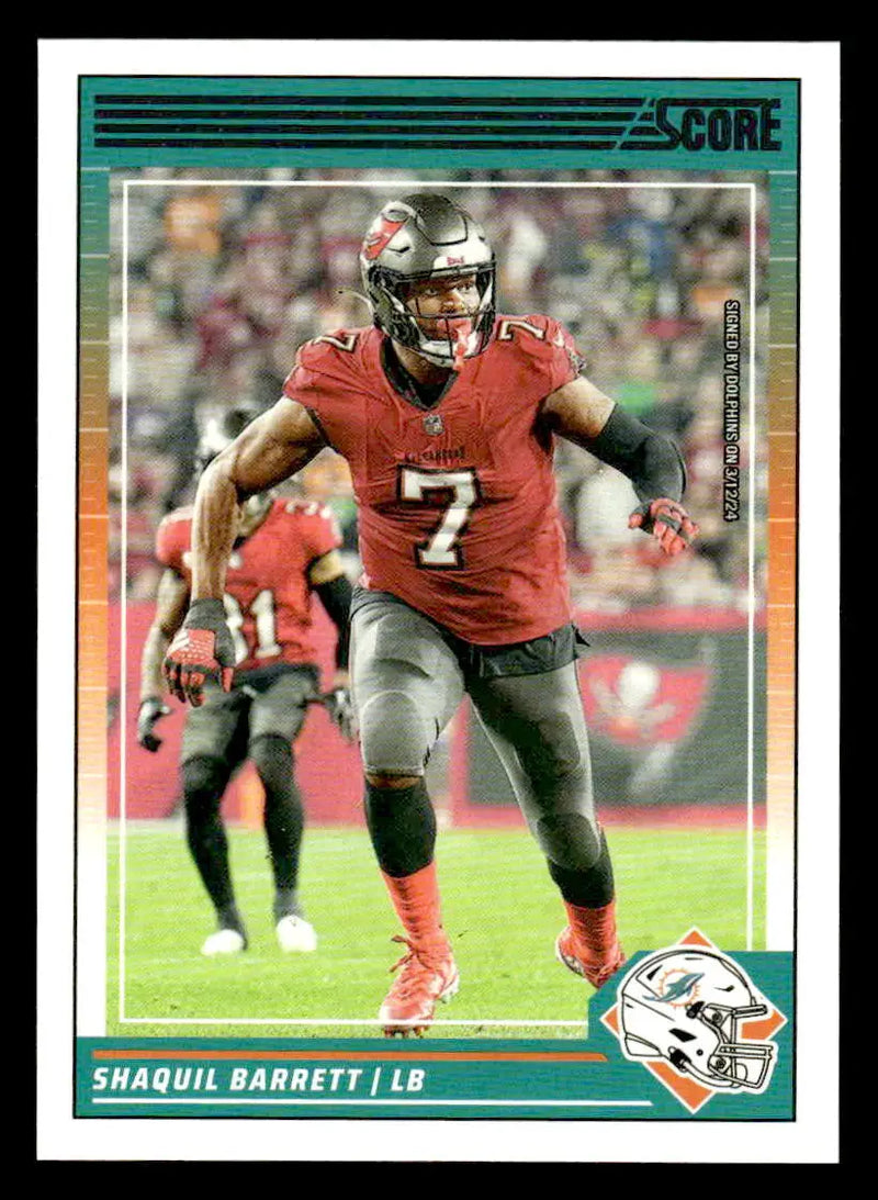 2024 Score #267 Shaquil Barrett - Football Card Single