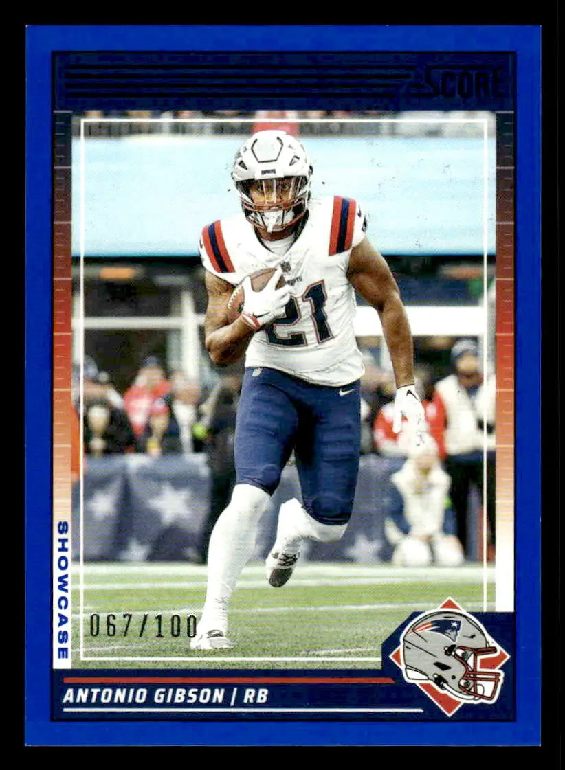 2024 Score #282 Antonio Gibson Showcase #/100 - Football Card Single